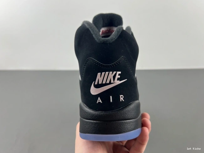 1st Kicks Metallic 605 Air HF3975- Black 5 Reimagined StreetReady Jordan 1104